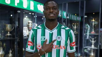 Konyaspordan Ebrima Colley transferini bitirdi