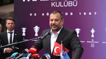Ertuğrul Doğan: 'Bizim taşıdığımız büyük miras Trabzonspor’un şerefli armasıdır'