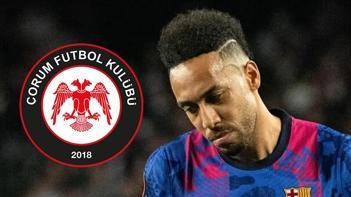 Çorum FK resti çekmiş! Aubameyang transferinin neden iptal olduğunu açıkladı