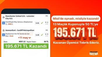 Tek Kuponda 13 Maç Bildi, 50 TL’ye 195.671,68 TL Kazandı!