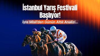 İstanbul Yarış Festivali Başlıyor! İşte Misli’den Günün Altılı Analizi…
