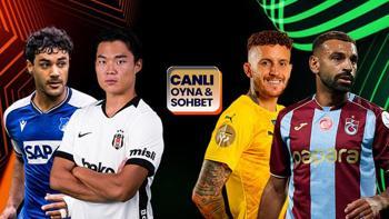 Beşiktaş ve Trabzonspor, Avrupa sahnesinde! Maçların heyecanı canlı sohbet ile Misli'de