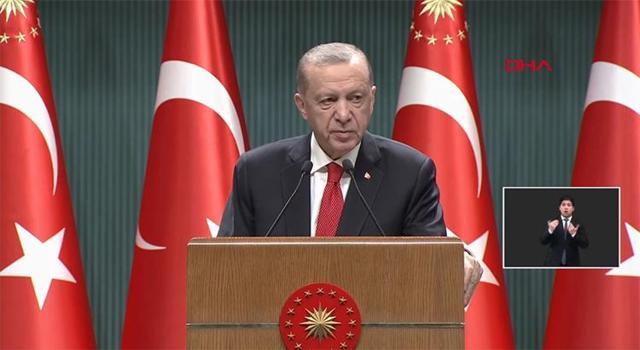 Kabine toplantısı sona erdi! Cumhurbaşkanı Erdoğan açıklama yapıyor