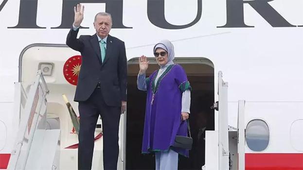 Cumhurbaşkanı  Erdoğan, G20 için Hindistan'a gitti