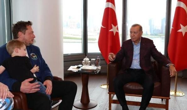 Cumhurbaşkanı Erdoğan, Elon Musk’ı kabul etti! TEKNOFEST daveti
