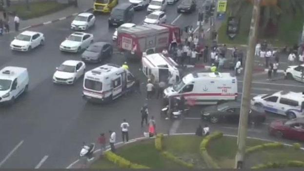 Vatan Caddesi'nde ambulans kazası