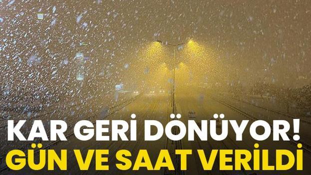 Yoğun kar yağışı başlıyor! İstanbul için saat verildi, ilçeler tek tek açıklandı, sıcaklık eksi 9'u görecek