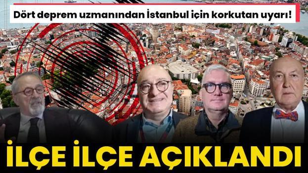 Dört deprem uzmanından İstanbul için korkutan uyarı! 'Sarayburnu'ndan Çatalca'ya kadar...'