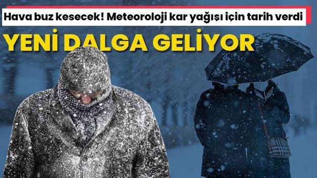 Lapa lapa kar yağışı başladı! Hava buz kesecek, kar İstanbul'a geliyor, okullar tatil edildi