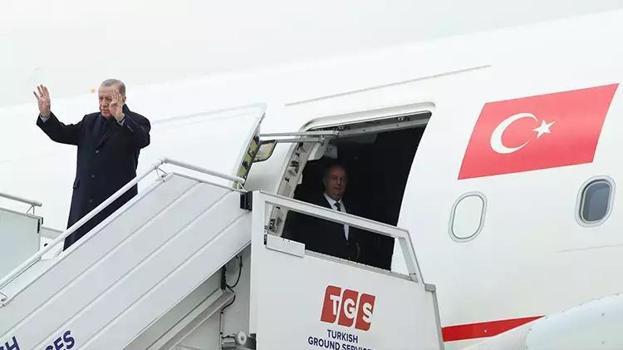 Cumhurbaşkanı Erdoğan, Birleşik Arap Emirlikleri’ne gitti