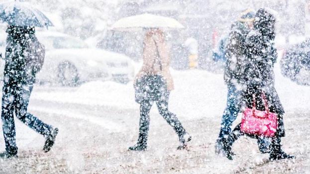 Yoğun kar yağışı pazartesi günü geliyor. Meteoroloji Genel Müdürlüğü son hava durumu raporunu yayınladı