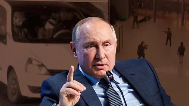 Rusya'da katliam! Onlarca ölü ve yaralı var, teröristlerin kimlikleri belli oldu, Putin'den ilk mesaj