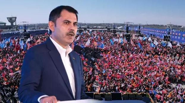 AK Parti büyük İstanbul mitingi... Murat Kurum'dan önemli açıklamalar