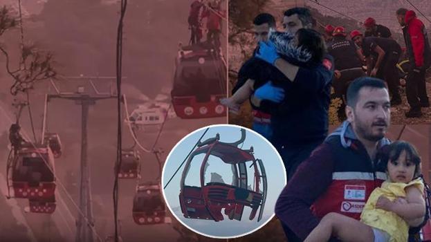 Antalya'daki teleferik kazasının nedeni belli oldu! Genç kız o anları kaydetti: 1 can kaybı ve yaralılar var