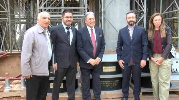 Yeni Zelanda Başbakan Yardımcısı Peters, İstanbul'da şantiyeyi ziyaret etti!