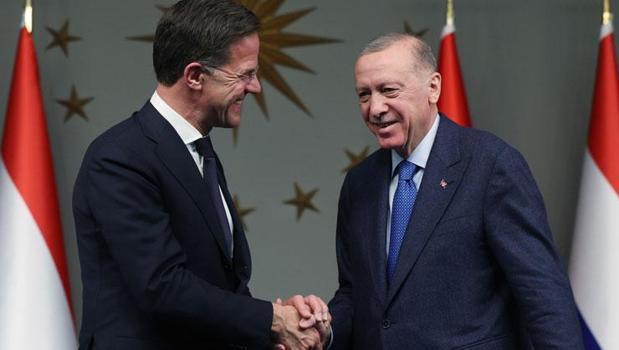 Cumhurbaşkanı Erdoğan Mark Rutte ile görüştü: Kalıcı ateşkes büyük önem taşıyor
