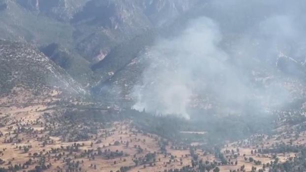 MSB duyurdu: PKK'lı teröristler Irak'ın kuzeyinde saklanmak için ormanları ateşe veriyor