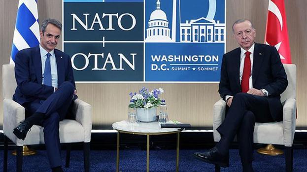 Erdoğan ve Miçotakis anlaştı! NATO zirvesi sonrası Yunan medyası manşetten verdi