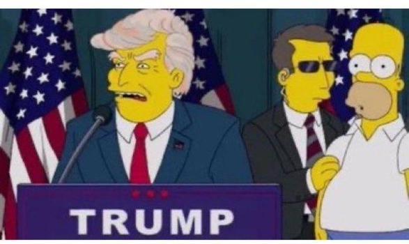 Simpsonlar yine bildi: Trump kehaneti ortaya çıktı!