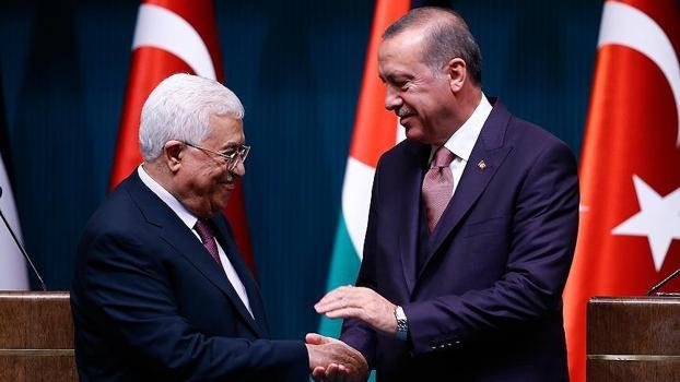 Ankara'da kritik zirve! Cumhurbaşkanı Erdoğan, Filistin lideri Mahmud Abbas ile bir araya geldi