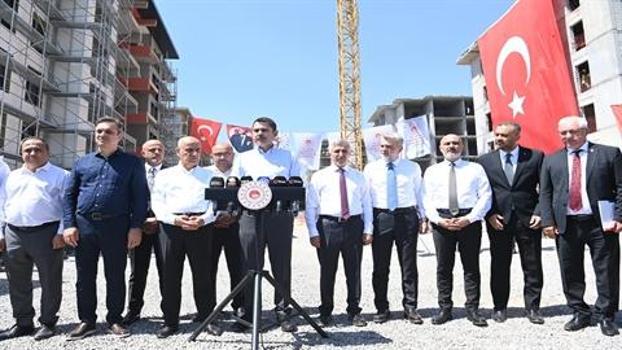 Bakan Kurum :Yıl sonuna Ebrar Sitesi'ni bitireceğiz!