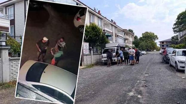 Sakarya'da sitede korku dolu anlar! 'Bugün olmazsa yarın, ben bunu yapacağım'