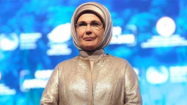 Emine Erdoğan'dan Kiev'deki 4. Lider Eşleri Zirvesi'ne video mesaj