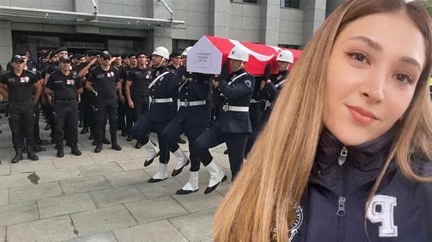 İstanbul'da şehit olan polis memuru için cenaze töreni düzenlendi