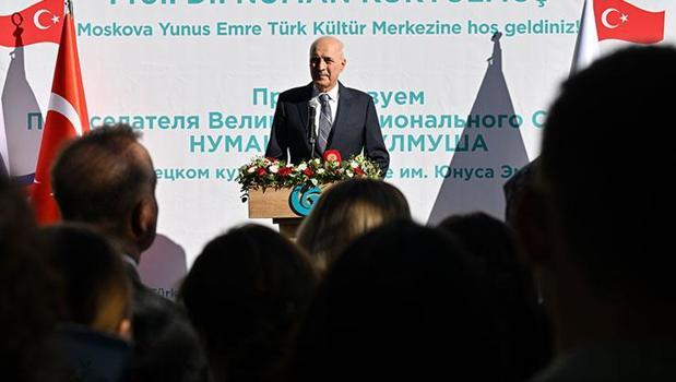 TBMM Başkanı Kurtulmuş'tan Moskova'da önemli temaslar