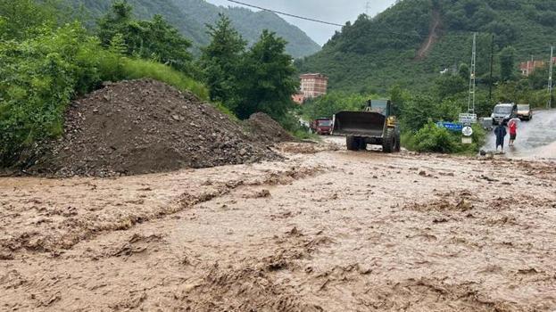 Trabzon'daki taşkın ve heyelanlar 208 milyon liralık zarara neden oldu