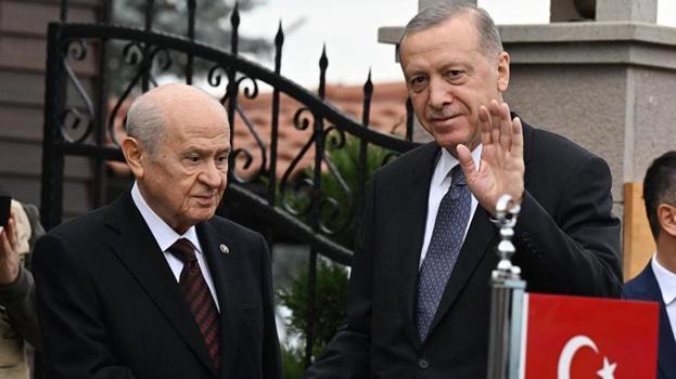 Cumhurbaşkanı Erdoğan ile Bahçeli arasında görüşme