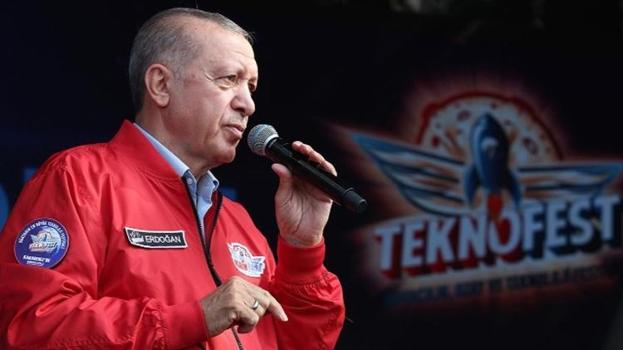 Cumhurbaşkanı Erdoğan TEKNOFEST Adana'da: Bize silah satmayanlara ihracat yapıyoruz