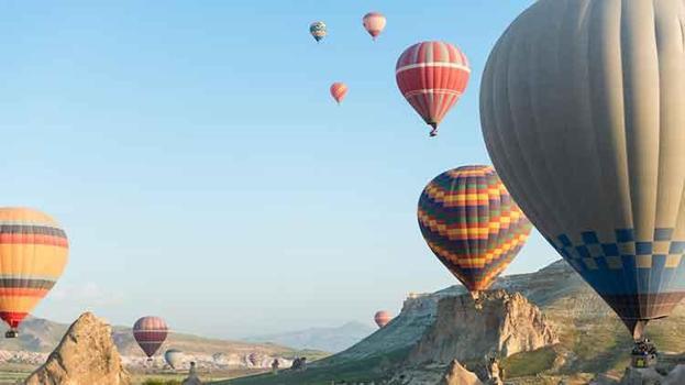 Balon turizminde tüm zamanların rekoru kırıldı! 9 ayda 32 bin sıcak hava balonu havalandı