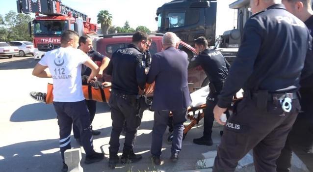 Samsun'da polis memuru intihar etmek isteyen genci ikna etti