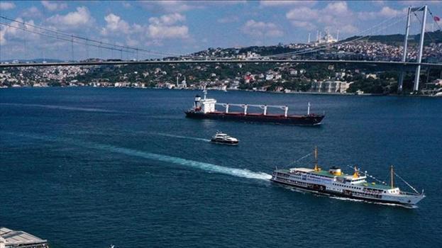 İstanbul Boğazı'nda gemi trafiği çift yönlü geçici olarak askıya alındı