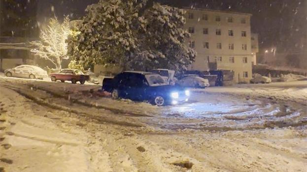 Ordu'da yoğun kar yağışı sonrası drift eğlencesi! Binlerce lira ceza ödedi