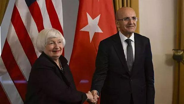 Hazine ve Maliye Bakanı Mehmet Şimşek ABD Hazine Bakanı Janet Yellen ile bir araya geldi.