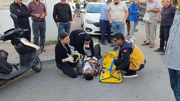 Antalya'da alkollü sürücü dehşeti! Motosiklete çarparak durabildi: 1 yaralı