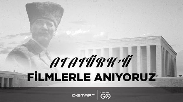 Atatürk D-Smart GO'da filmlerle anılıyor