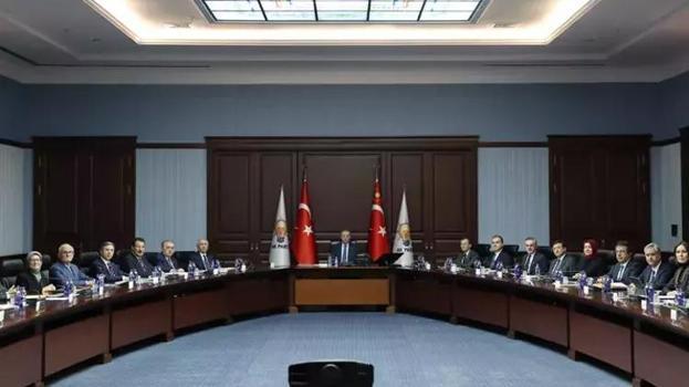 AK Parti MYK, Cumhurbaşkanı Erdoğan başkanlığında toplandı