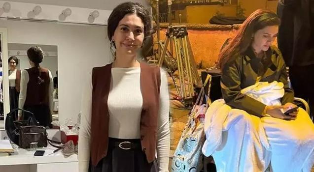 Bergüzar Korel, Annem Ankara setinden paylaştı! Seyirciye teşekkür etti