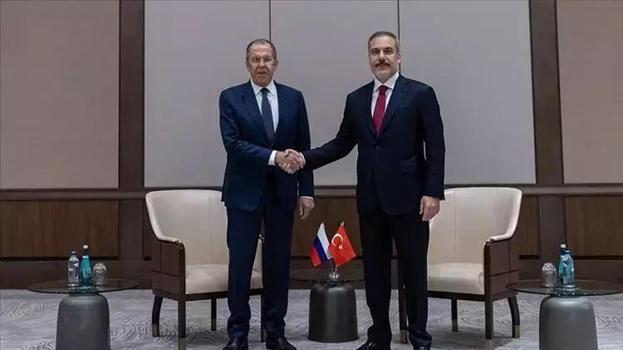 Dışişleri Bakanı Hakan Fidan, Rus mevkidaşı Lavrov ile görüştü