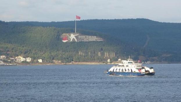 Gökçeada ve Bozcaada'ya bazı feribot seferleri iptal edildi