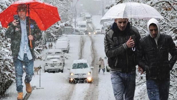 Lapa lapa kar yağışları ve gök gürültülü sağanaklar geliyor! Meteoroloji son hava durumu raporu ile illeri uyardı