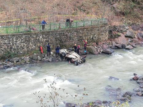 Trabzon'da kendisinden haber alınamayan gencin kazada öldüğü ortaya çıktı