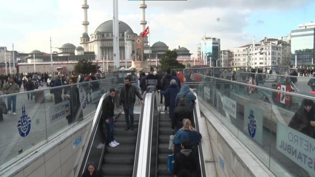 Yılbaşı tedbirleri kapsamında Beyoğlu, Beşiktaşve Şişli'de bazı yollar kapatıldı!