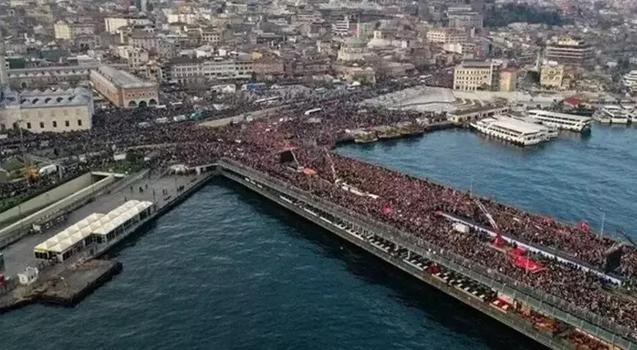 Galata'da tarihi Gazze mitingi! Alana giriş ve ulaşım detayları açıklandı