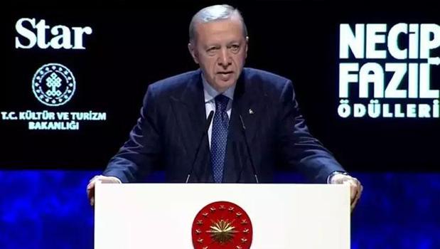 11'inci Necip Fazıl Ödülleri! Cumhurbaşkanı Erdoğan'dan önemli açıklamalar