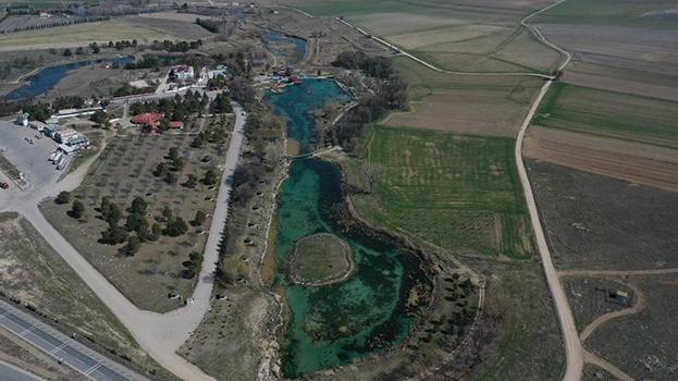 Bozkırın ortasında bir vaha! Sakarya Nehri burada denize döküldüğü yer görüntülendi! Tam bir mavi cennet