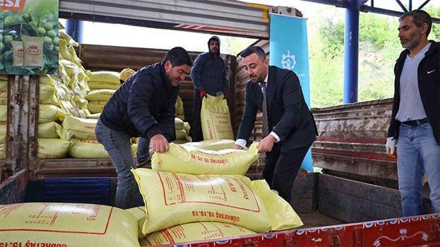 Kocaeli'de üreticiye destek! Dağıtım başladı
